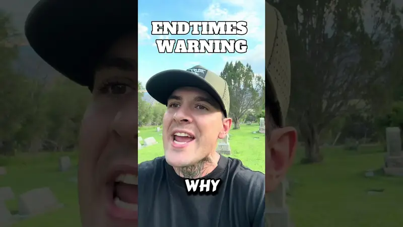 Original video cover: Endtimes warning