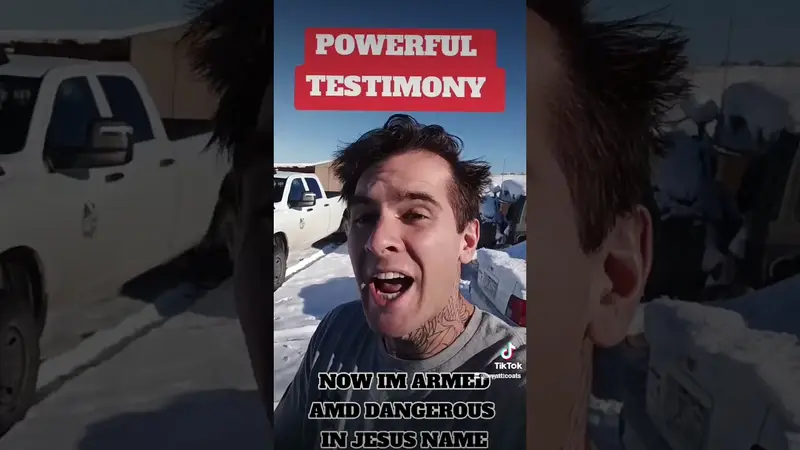 Original video cover: Christian · Testimony · Jesus
