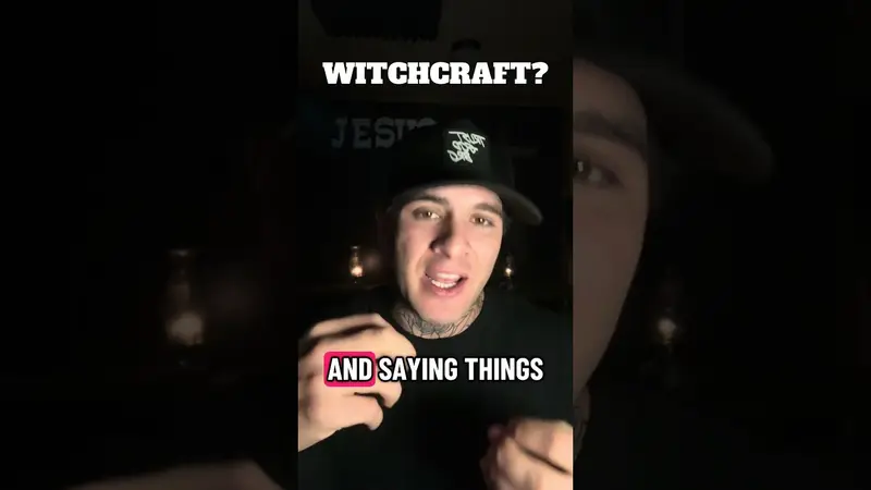 Original video cover: Wyatt compares gossip with witchcraft