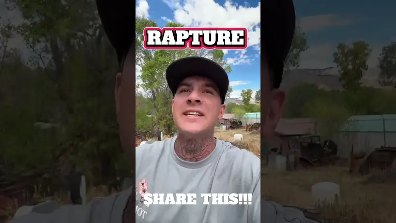 Original video cover: Christianity · End times · Rapture
