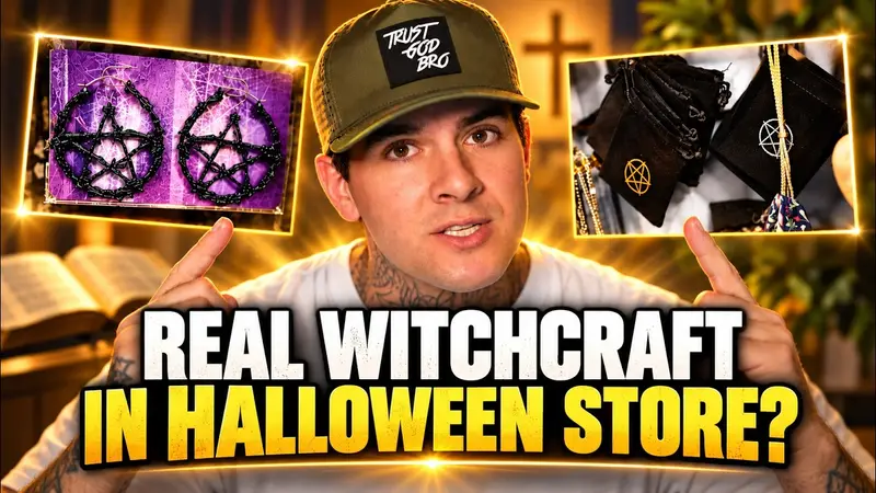 Original video cover: Real witchcraft in halloween stores